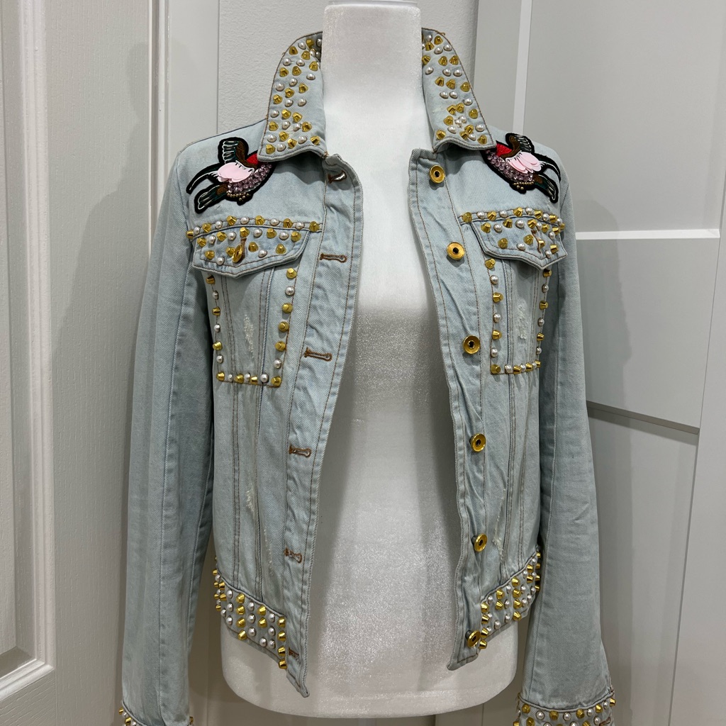 Jean Stud Jacket